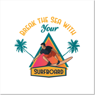 Summer Full Of Surfing Posters and Art